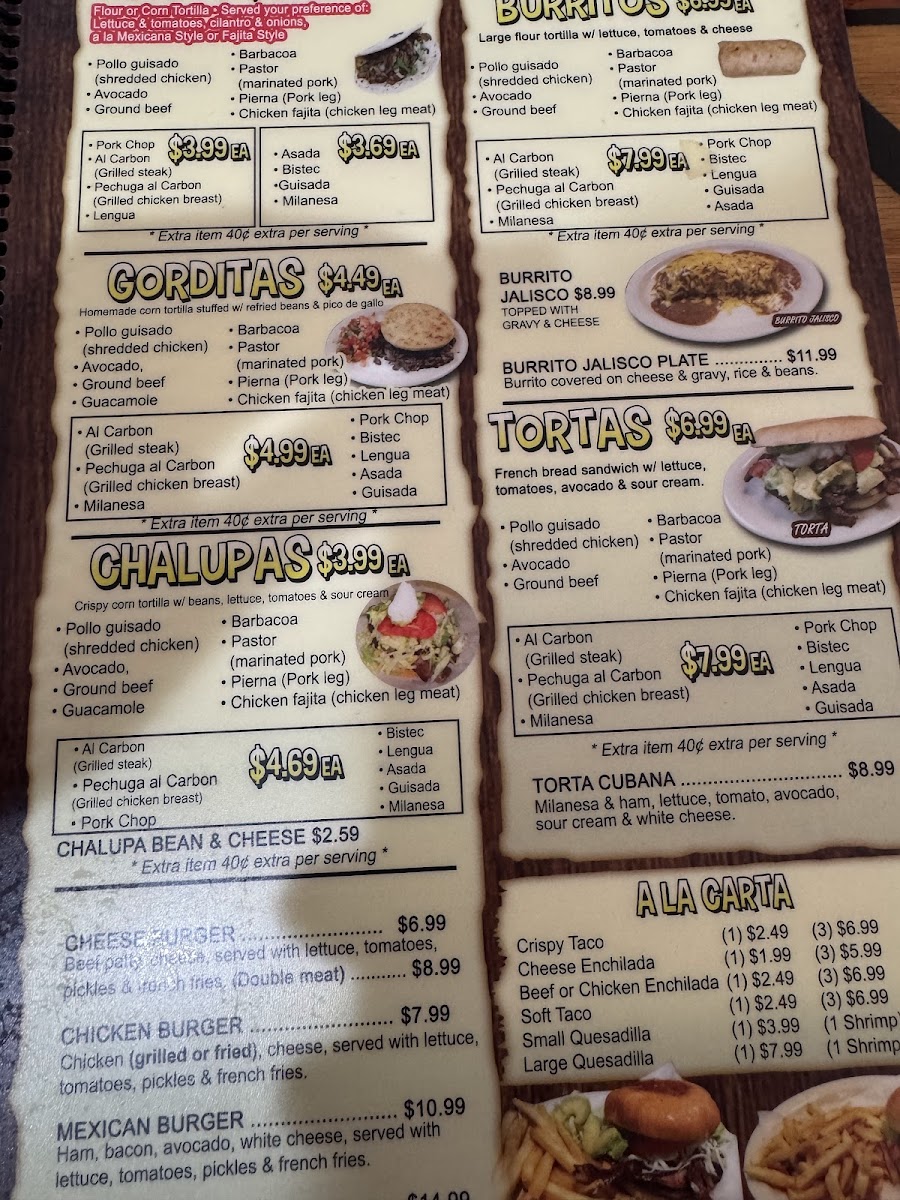 Taqueria La Perla de Jalisco Menu - Image 4