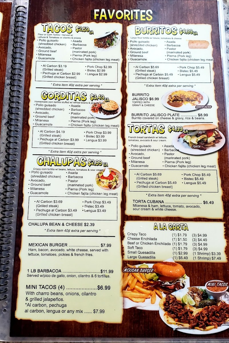 Taqueria La Perla de Jalisco Menu - Image 5